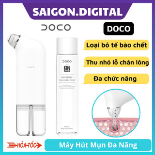  Máy Hút Mụn DOCO - Máy Hút Mụn Đa Năng Thế Hệ Mới - Hút Mụn Đầu Đen Mụn Cám Rửa Mặt 