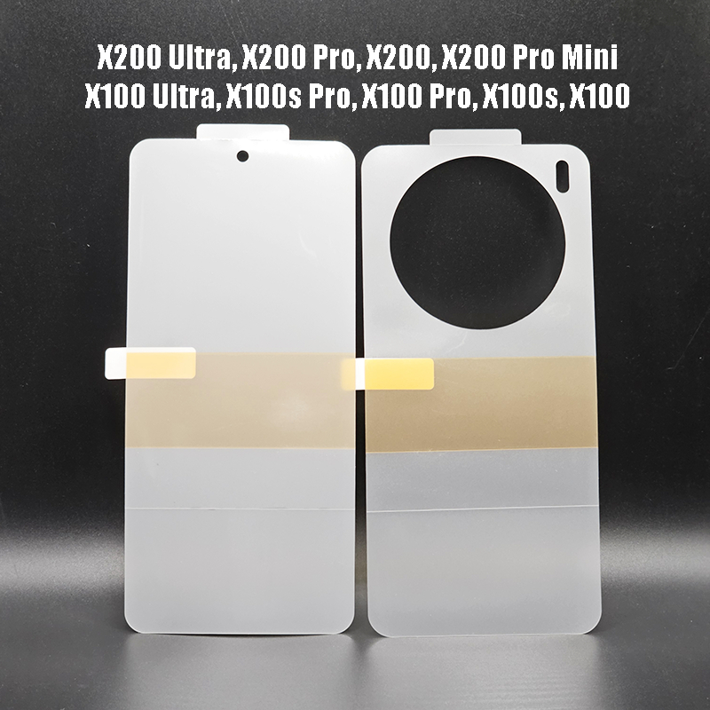(X200 Ultra, X200 Pro, X200 Pro Mini, X200) Dán PPF màn hình, dán mặt lưng X100 Pro, X100 Ultra, X10