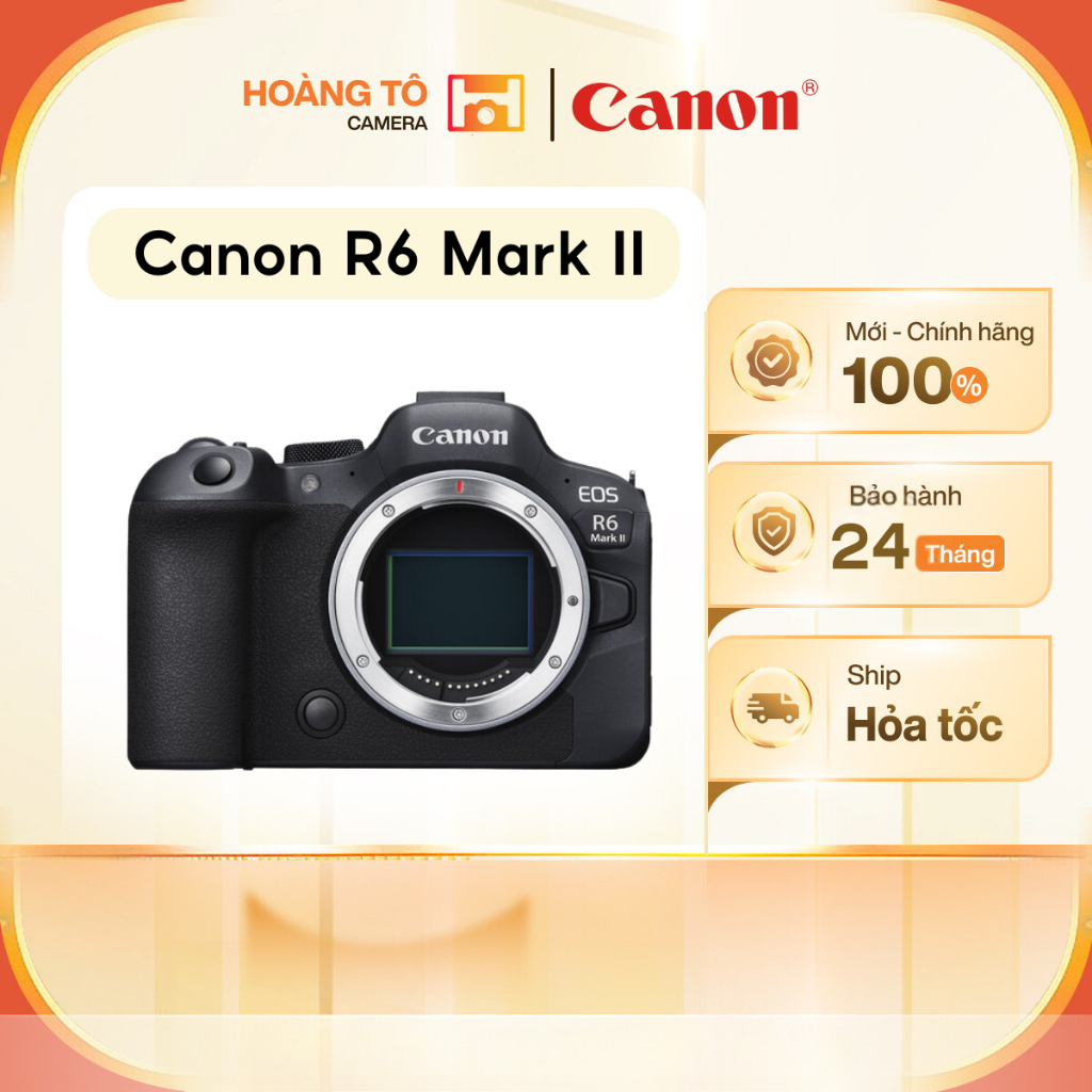 Máy ảnh Canon R6 Mark II ( R62 ) | Mới chính hãng