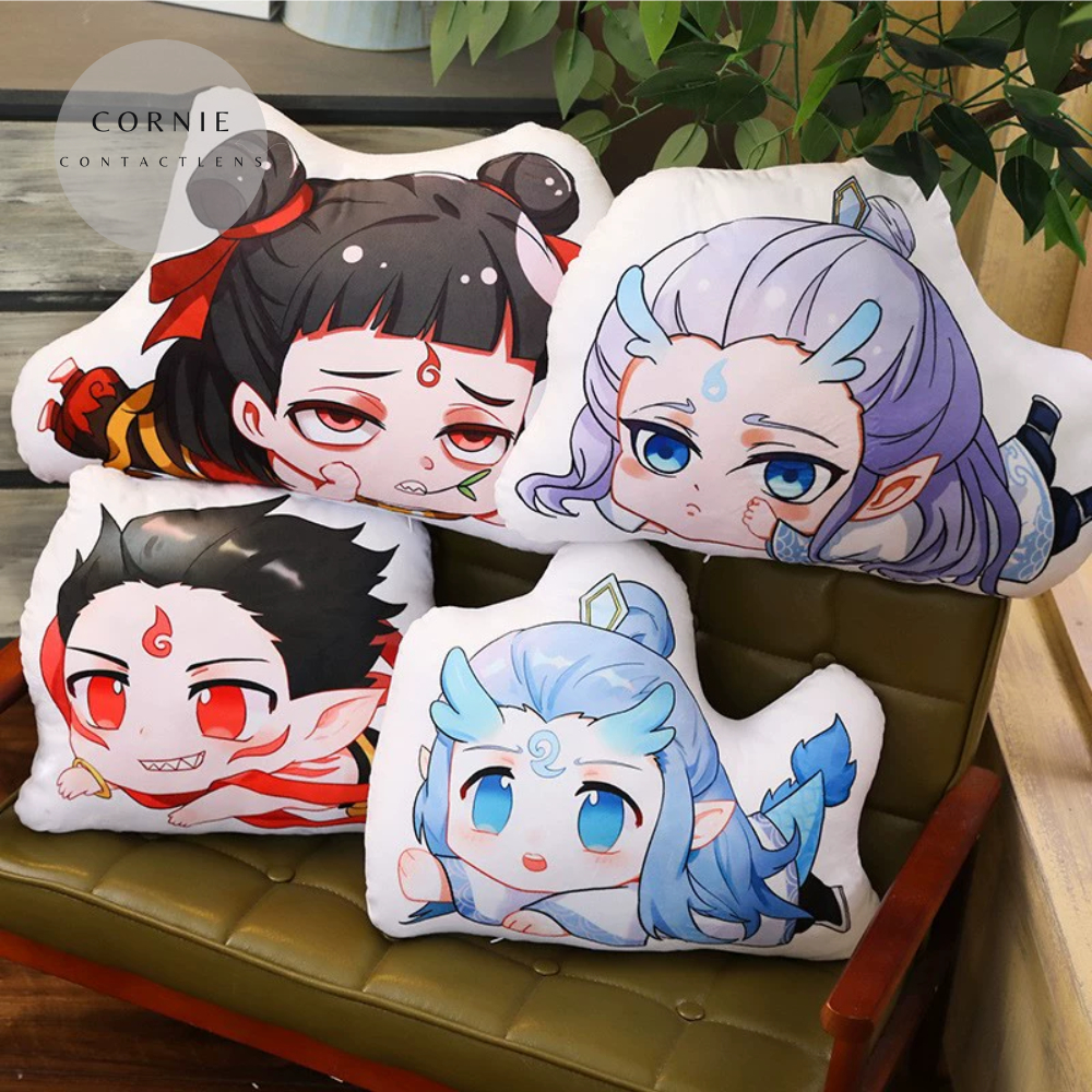 Gấu bông gối ôm Ngao Bính hình gối Gấu bông Na Tra Gối ôm Natra, Ngao Bính siêu hot - CORNIE CONTACT