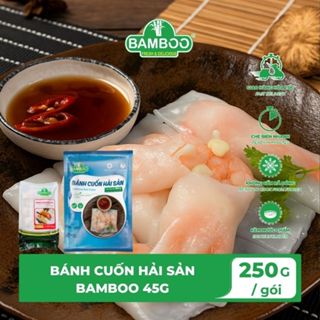 Bánh Cuốn Hải Sản BAMBOO – Bánh Cuốn Nhân Tôm, Sò Điệp (250g)