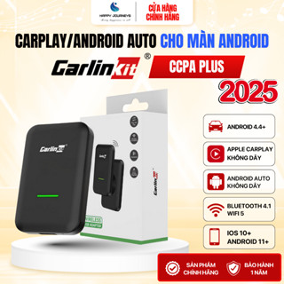  Carlinkit CPC200-CCPA PLUS Phiản nâng cấp Apple Carplay và Android Auto không dây cho màn Android | HAPPY JOURNEYS 