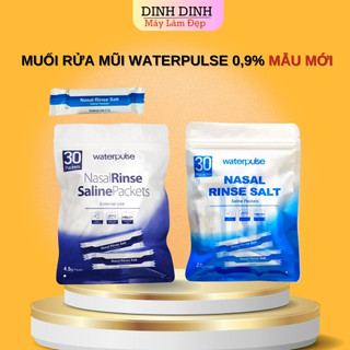 Muối rửa mũi, muối rửa mũi xoang Waterpulse Nasal Rinse Salt làm sạch nghẹt mũi, viêm mũi dị ứng, viêm xoang chính hãng
