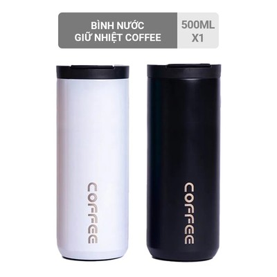 [HB GIFT-BW] Bình nước giữ nhiệt coffee 550ml/ 400ml/ 520ml (Giao ngẫu nhiên)