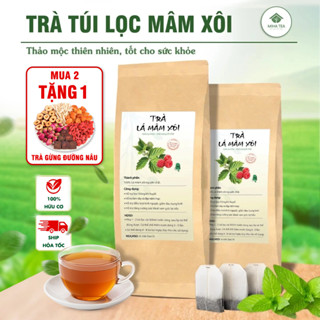  Trà túi lọc lá mâm xôi trà mâm xôi rừng hỗ trợ làm dày niêm mạc tử cung điều hòa kinh nguyệt 