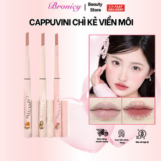 Chì kẻ viền môi Cappuvini giúp định hình dáng môi và tạo hiệu ứng son môi màu nude