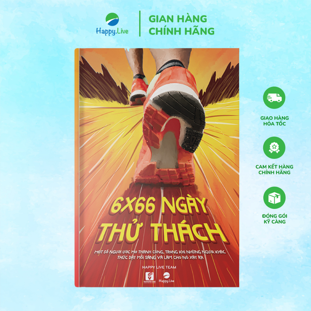 Sách Sổ Tay Thực Hành 6×66 Ngày Thử Thách (Phiên bản đặc biệt giới hạn)