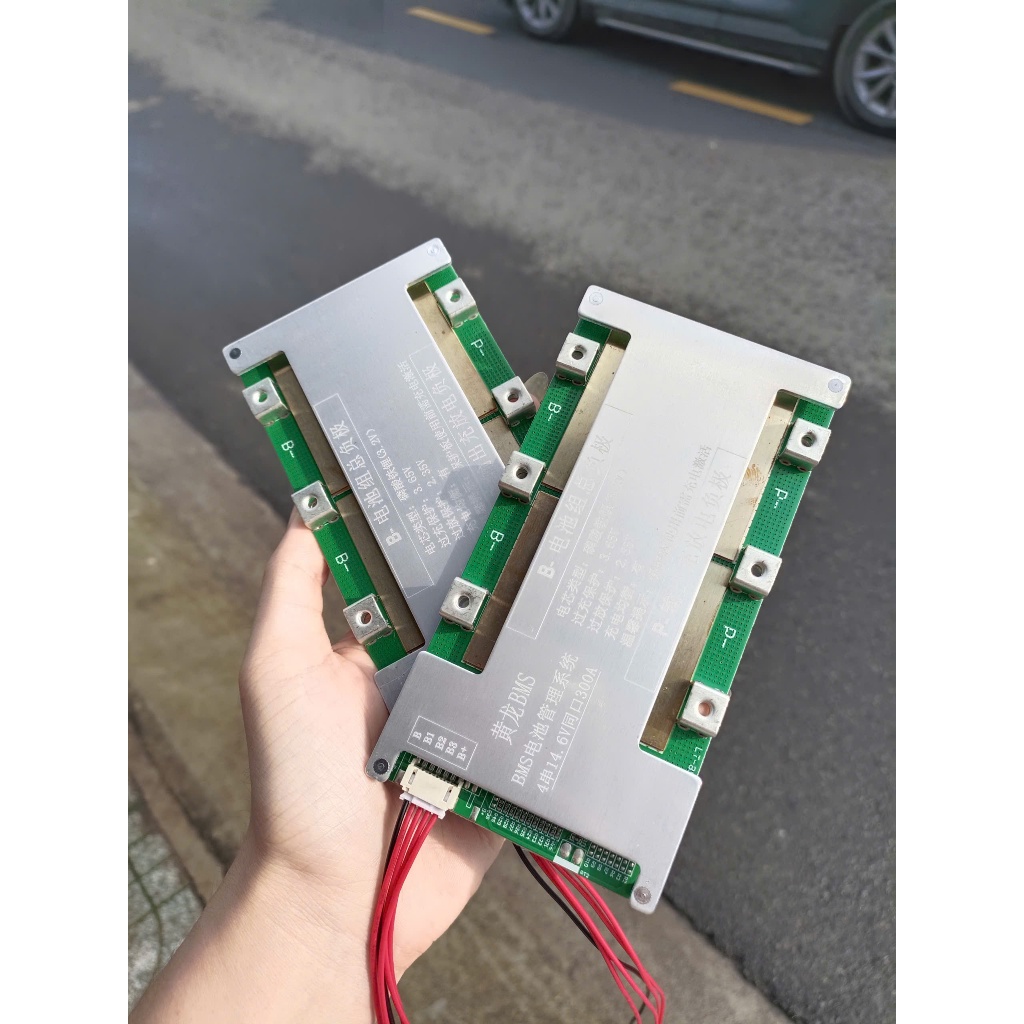 Mạch BMS 300A 4S kèm  tản nhiệt nhôm chống nóng hiệu quả