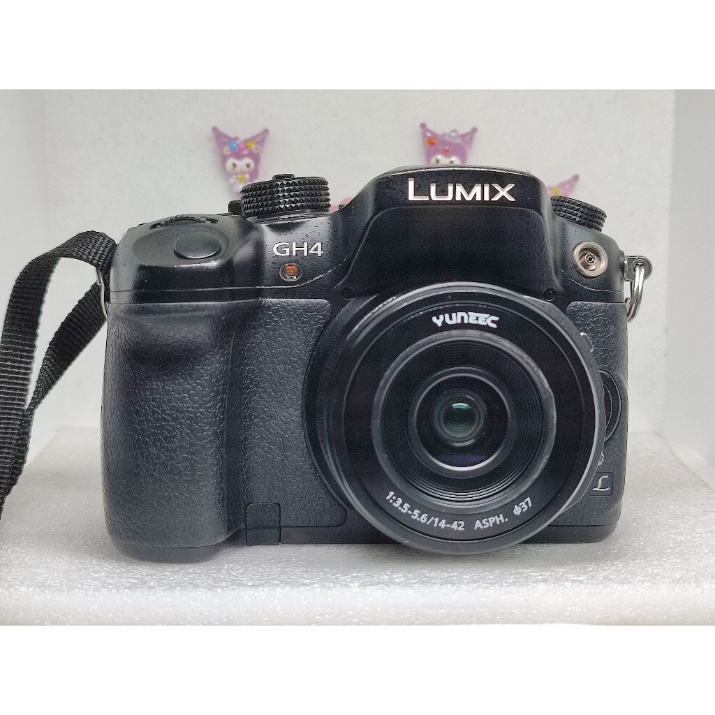 Máy ảnh Panasonic Lumix GH4 kèm lens 14-42 - có wifi - màn cảm ứng, xoay lật - quay video 4K