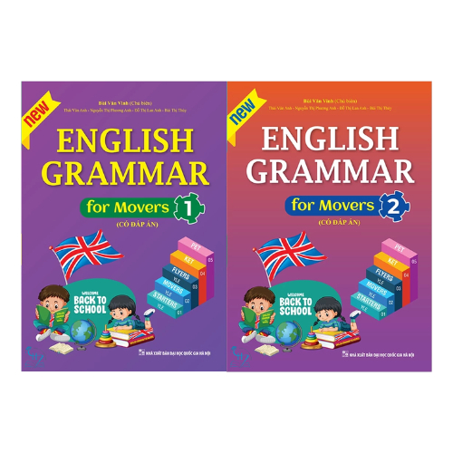 Sách - English grammar for Movers Tập 1+2 (có đáp án) - Shuongthao