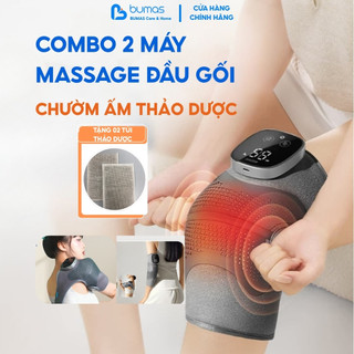  Máy Massage Khớp Gối BUMAS M6 Pro – Chườm Ấm Thảo Dược Lưu Thông Khí Huyết Giảm Đau Nhức Mỏi Gối 