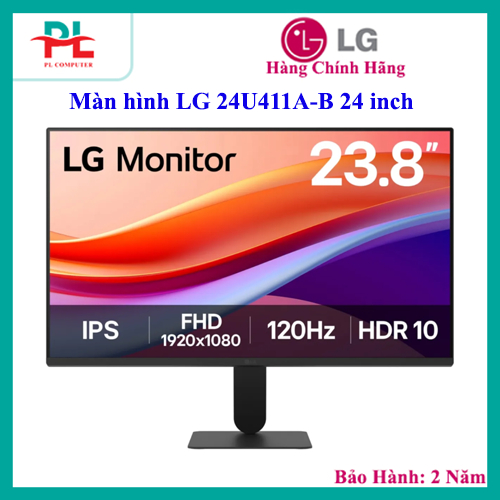 Màn hình LG 27U411A-B / 24U411A-B 27/24 inch, IPS, Full HD, 120Hz, HDR 10, 1ms - Chính Hãng