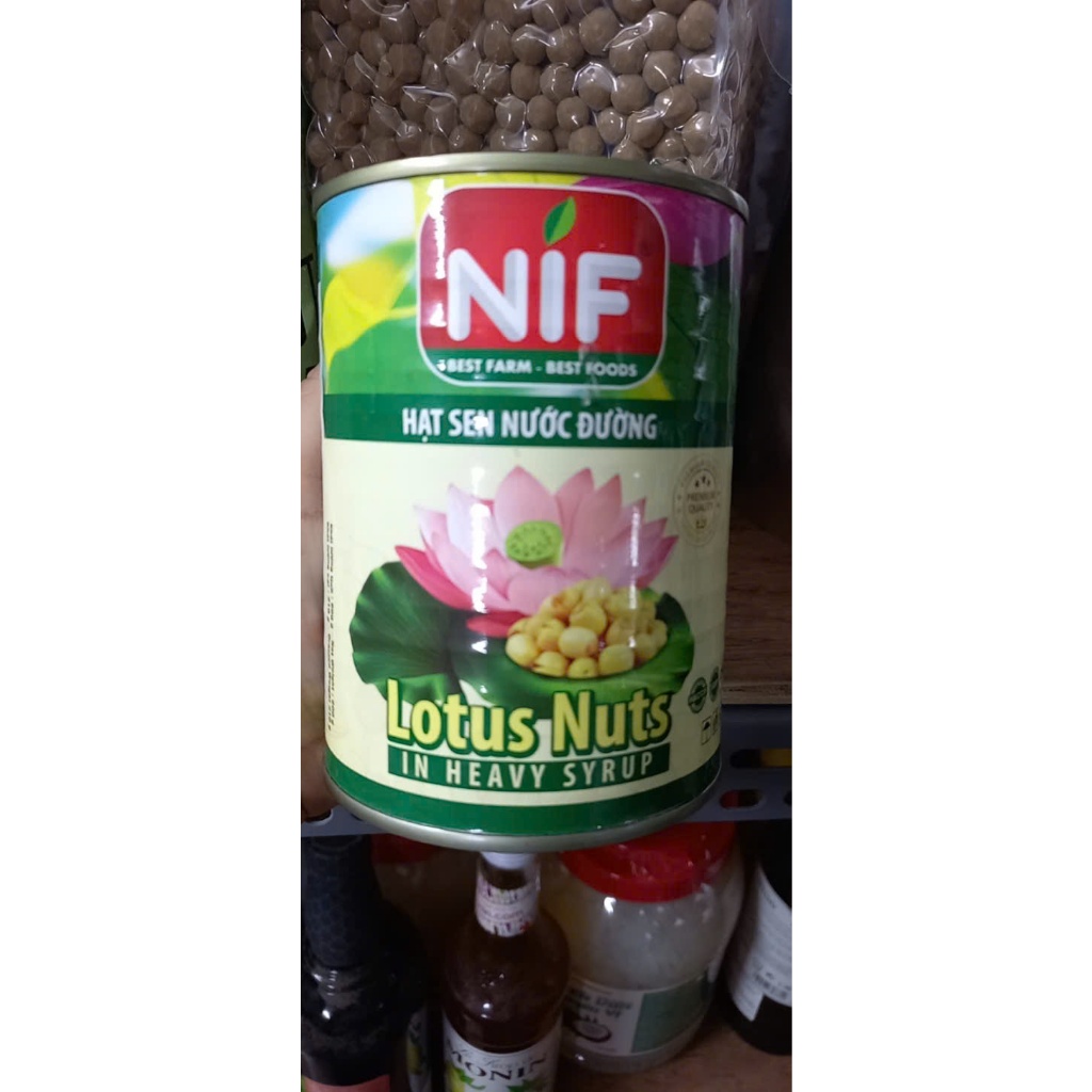 Hạt sen nước đường Nif 560g
