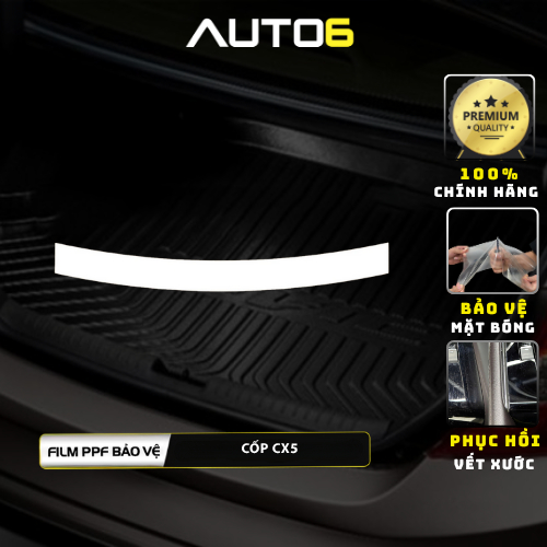 MAZDA CX5 2018-2025: Film PPF dán bảo vệ CỐP cho xe AUTO6