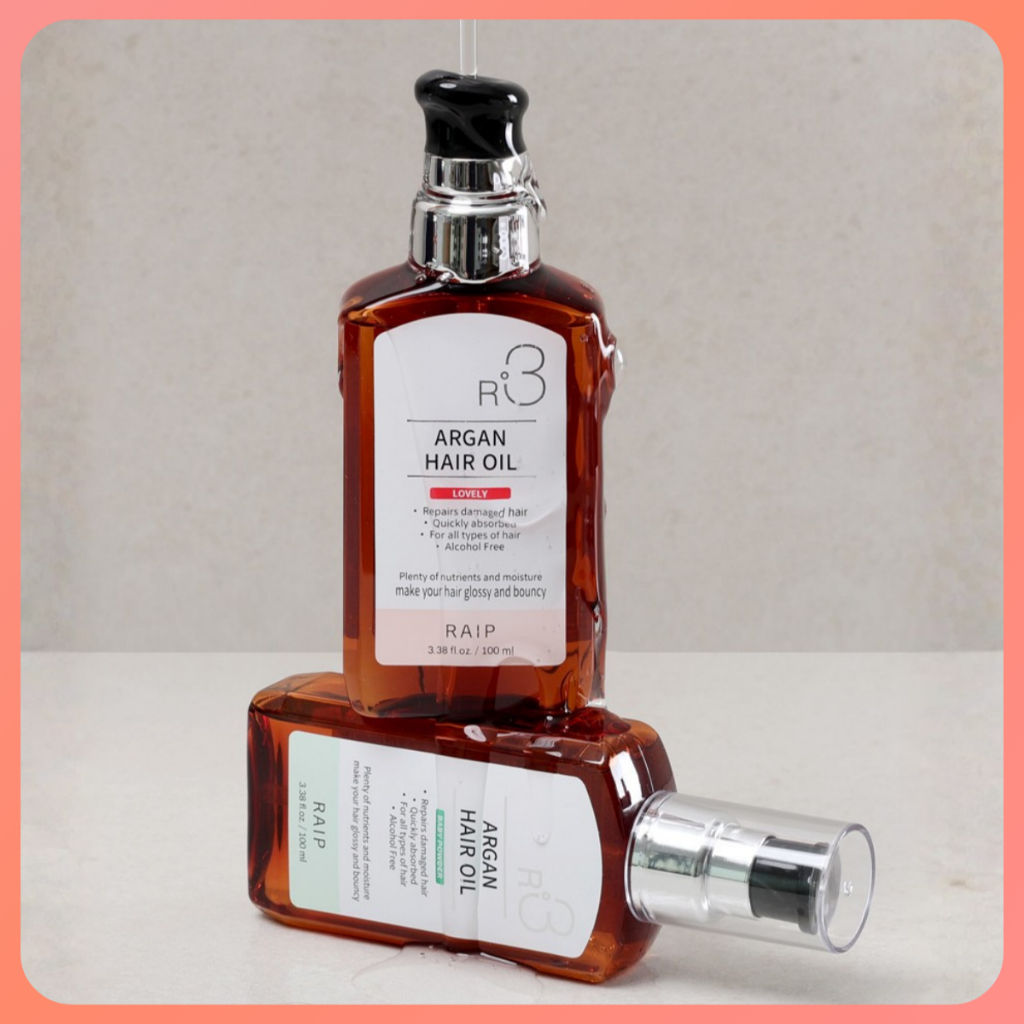 Tinh dầu dưỡng tóc RAIPLAP R3 Argan Hàn Quốc hương Lovely ngọt ngào nữ tính cho mái tóc mềm óng mượt | BigBuy360 - bigbuy360.vn