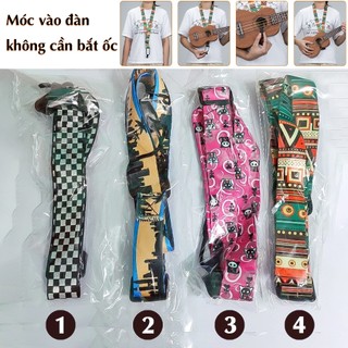 Dây Đeo Đàn Ukulele Chất Lượng - Đeo Luôn Không Cần Ốc{AP Music}