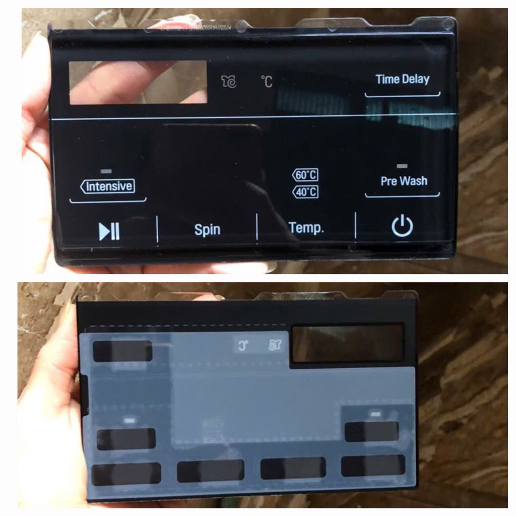 Kính Cảm Ứng Máy Giặt LG Cửa Ngang FM1208N6W tiếng Anh