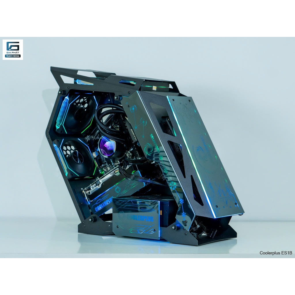 Bộ máy tính PC Gaming Core I5 10400F Ram 16Gb, Card RX550 8G Chơi Game GATA5, Liên Minh, Fifa