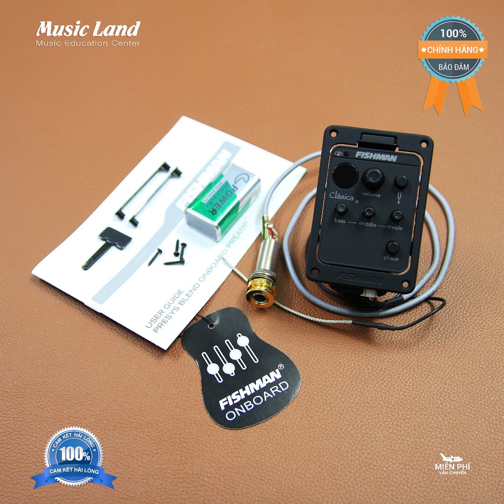 EQ Đàn Guitar Fishman Classic III Chính Hãng