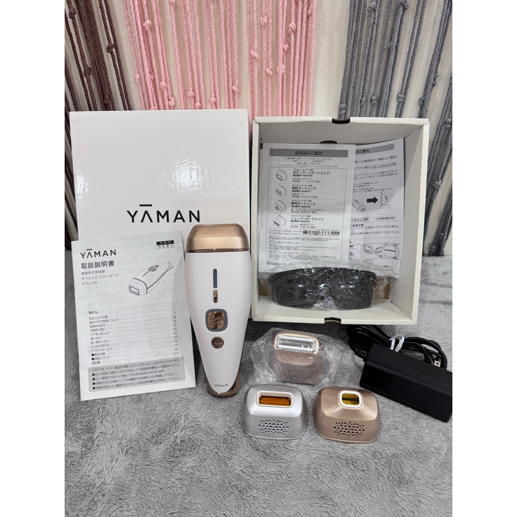 👩🏻‍🦰MÁY TRIỆT LÔNG YAMAN 199TTRIỆT FACE & BODY TÍCH HỢP LƯỠI CẠO LÔNG AN TOÀN - MADE IN JAPAN👩🏻‍🦰