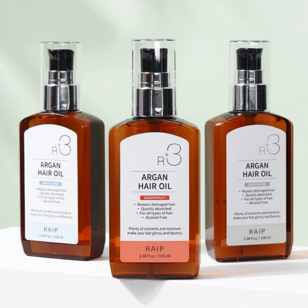 Tinh dầu dưỡng tóc RAIPLAP R3 Argan Hàn Quốc hương Grapefruit thơm ngọt dễ chịu dưỡng tóc mềm mượt | BigBuy360 - bigbuy360.vn
