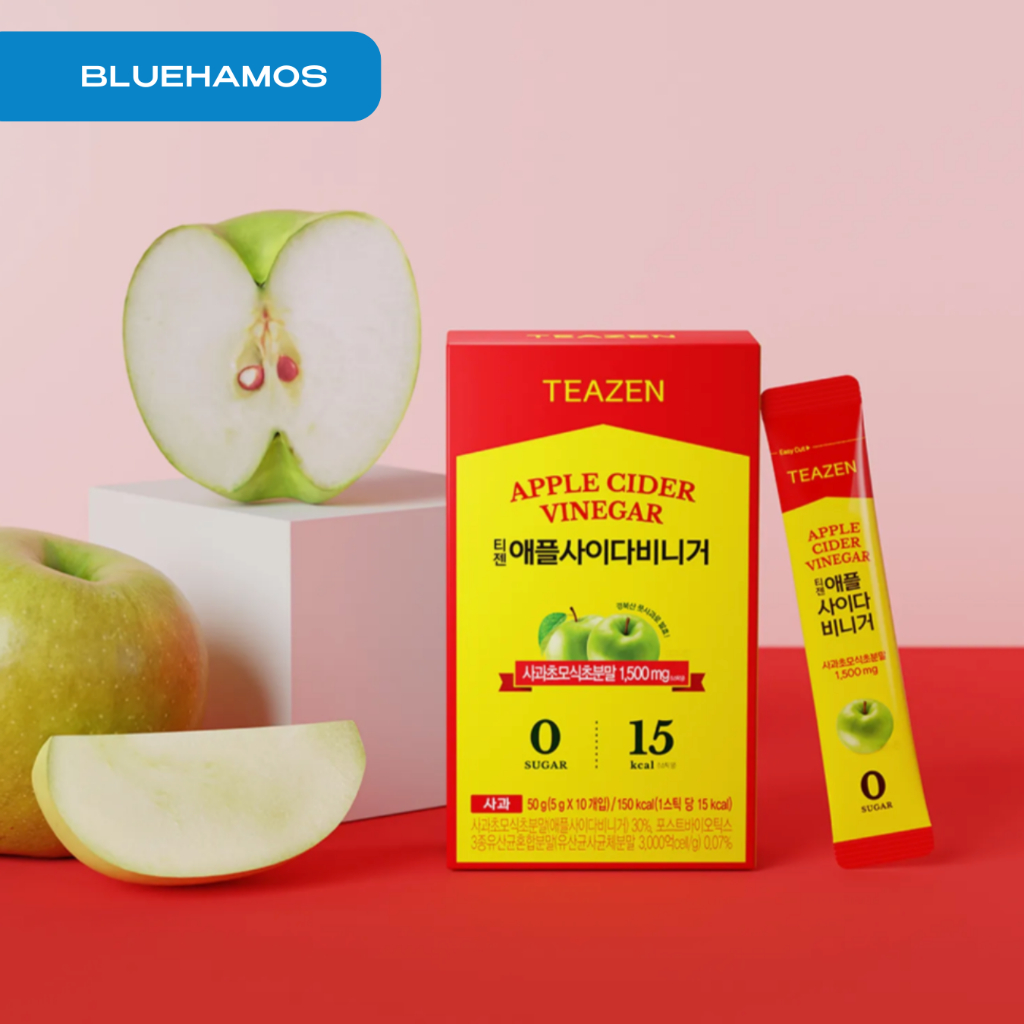 Trà giấm táo hoà tan Teazen Apple Cider Vinegar