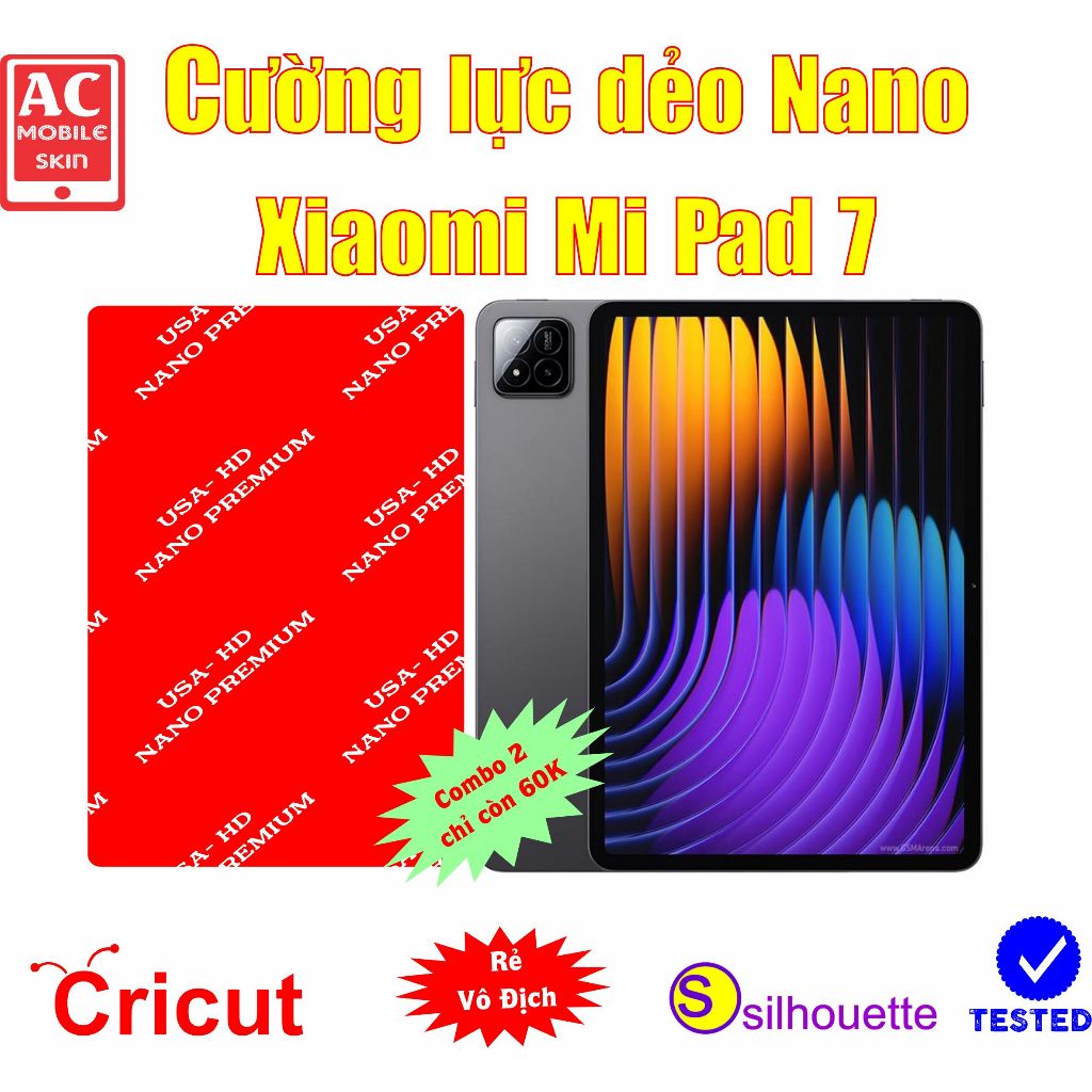 Cường lực dẻo bảo vệ màn hình Xiaomi Pad 7 (Mi Pad 7/ Mipad 7)