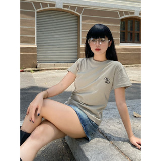 Áo Thun Baby Tee 𝑩𝒚𝒄𝒂𝒎𝒄𝒂𝒎 Basic BLACK/WHITE/GREY HOT TREND AMD015