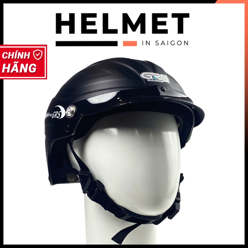 [CHÍNH HÃNG] Mũ bảo hiểm 1/2 đầu GRS A860 không kính size lớn – Cực Êm, Chống Trầy -BH Dài Hạn