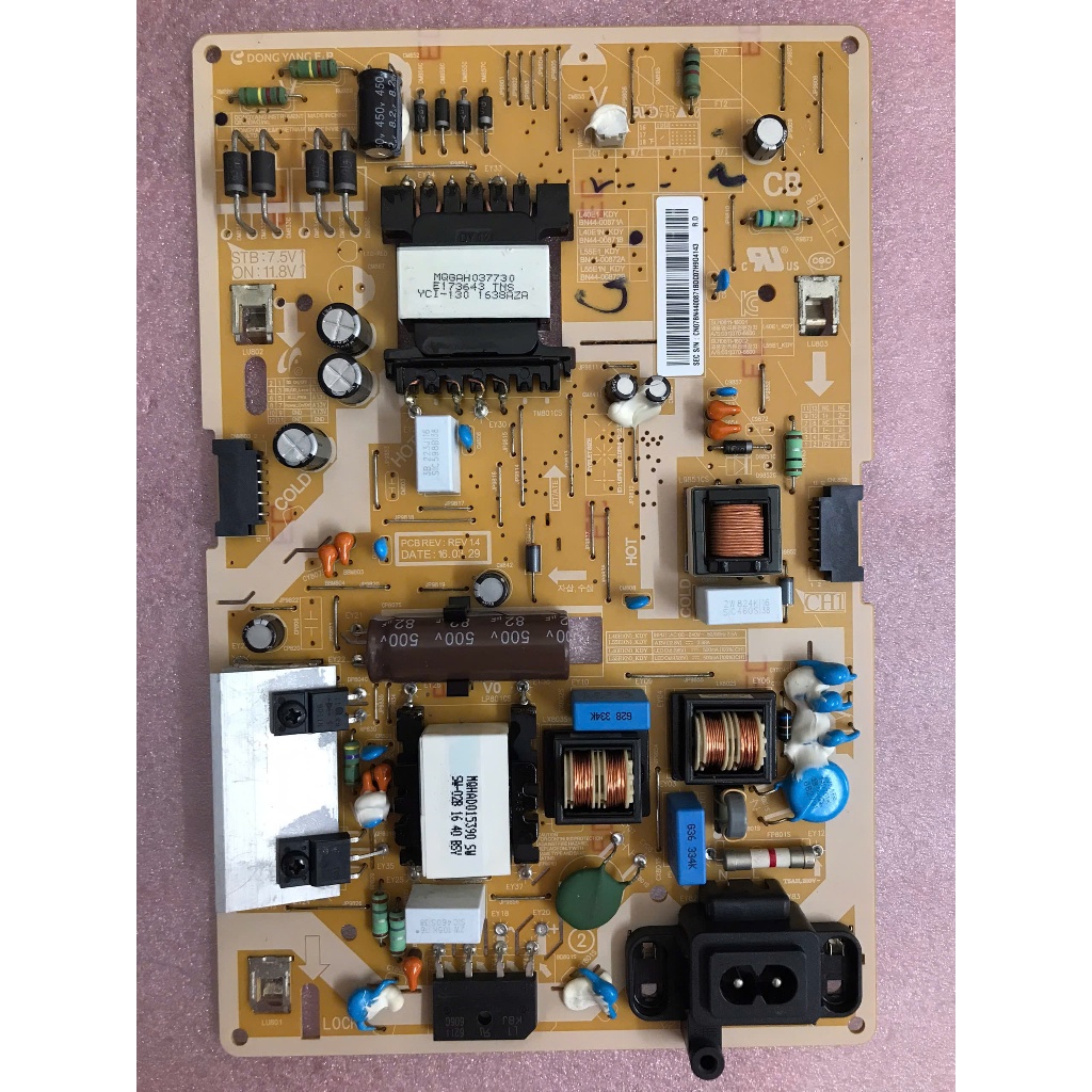 Bo nguồn TIVI Samsung 43K5500 40K5500 49K5500 55K5500 43K5520 43M5500 40M5500 49M5500 55M5500