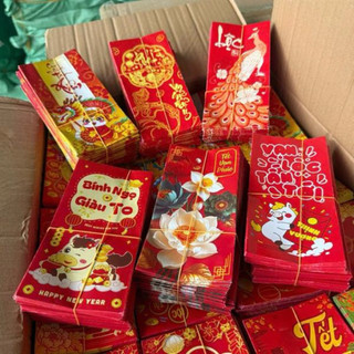 Set 10 Phong Bao Lì Xì Tết 2026 truyền thống tết bính ngọ