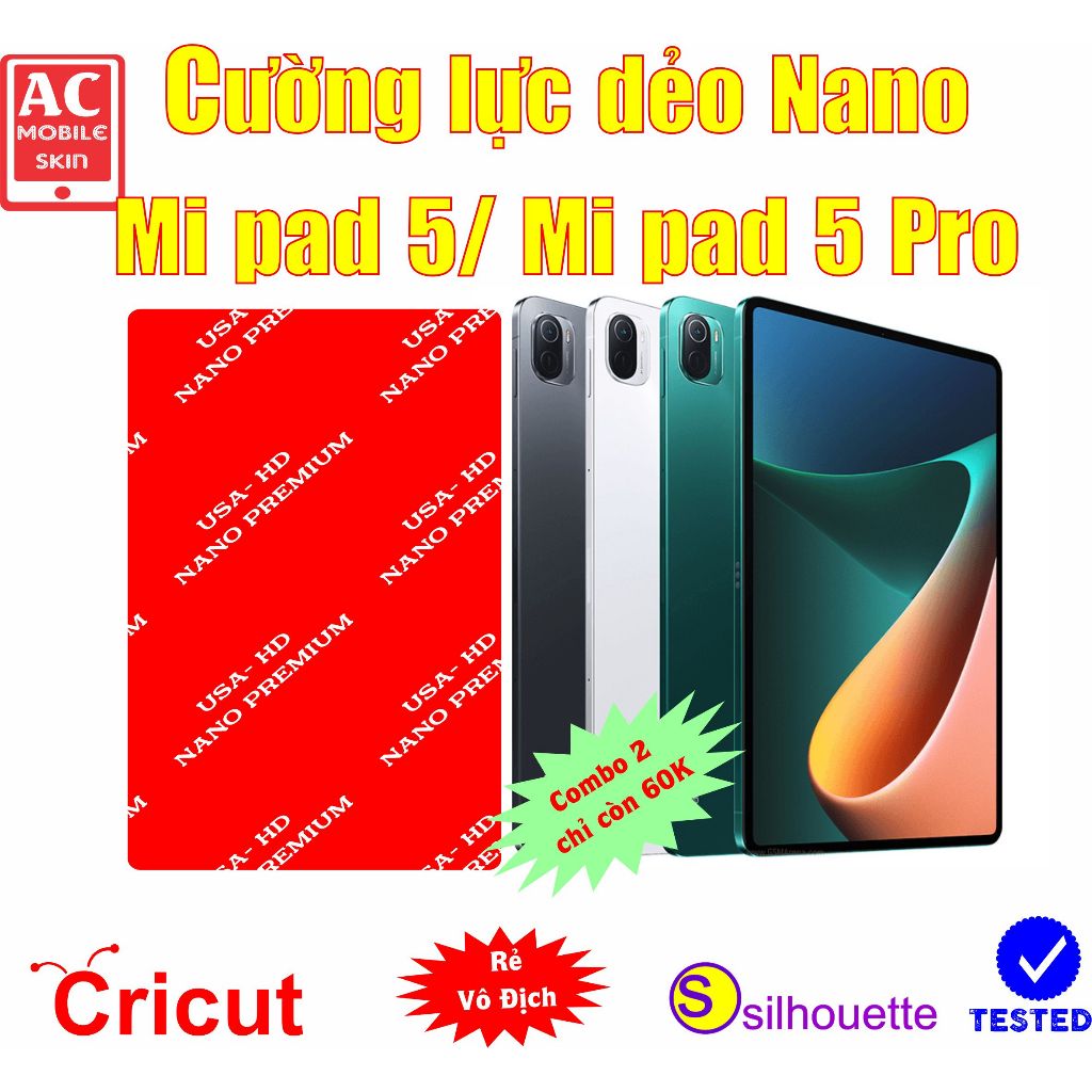 Cường lực dẻo bảo vệ màn hình Mi Pad5/ Mi Pad 5 Pro (Mipad5 pro/ Mipad 5 pro)
