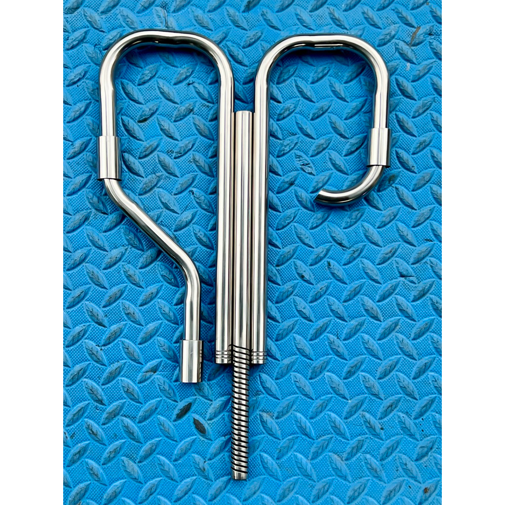 In Out fi16 inox  304 cho bể có giằng (kiềng)