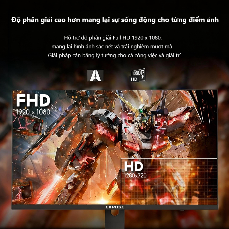 Màn hình chơi game EXPOSE MH-24 24“ 165HZ FullHD IPS /1ms Hàng Chính Hãng | BigBuy360 - bigbuy360.vn