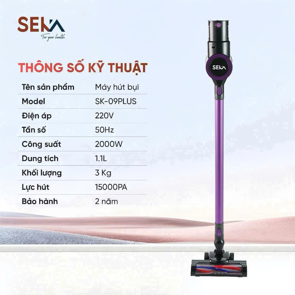 Máy hút bụi Seka-SK09 plus