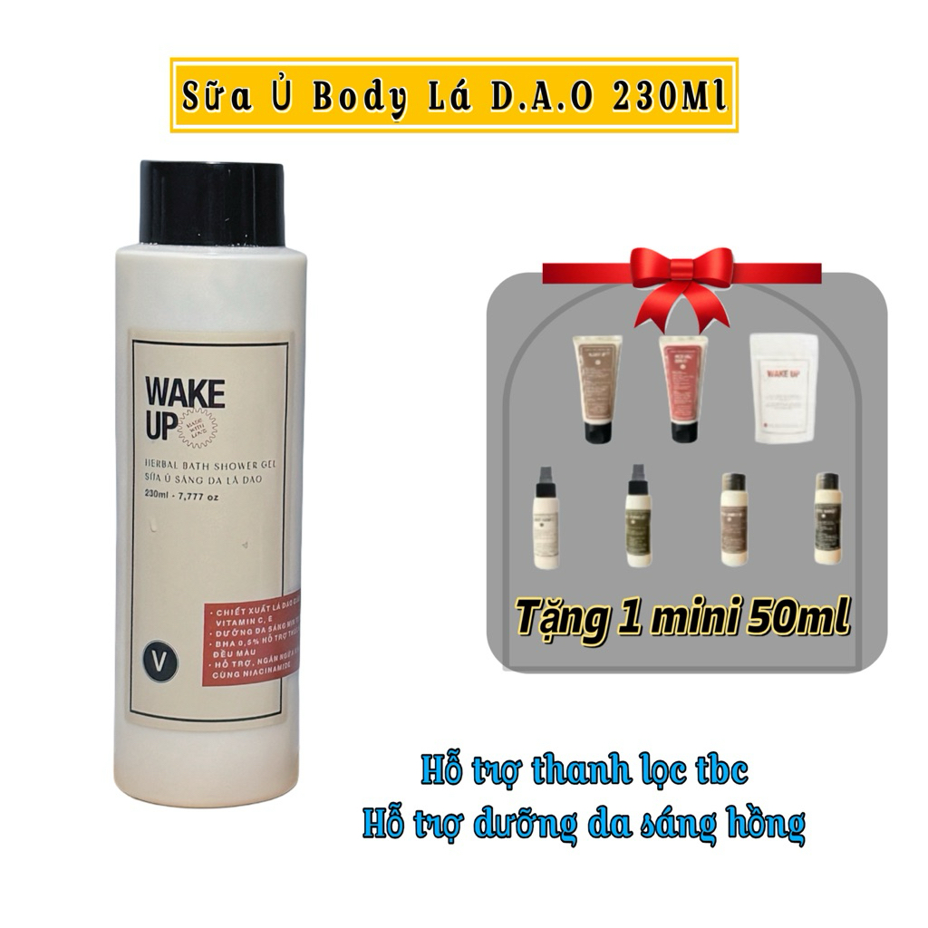 [NEW]SỮA Ủ BODY LÁ D.A.O 230ml