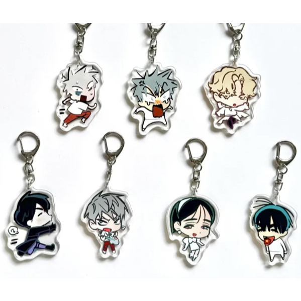 Móc khóa acrylic Alien Stage, móc khóa hai mặt Alien Stage – Nhân vật: Ivan, Luka, Sua, Hyuna, Till,