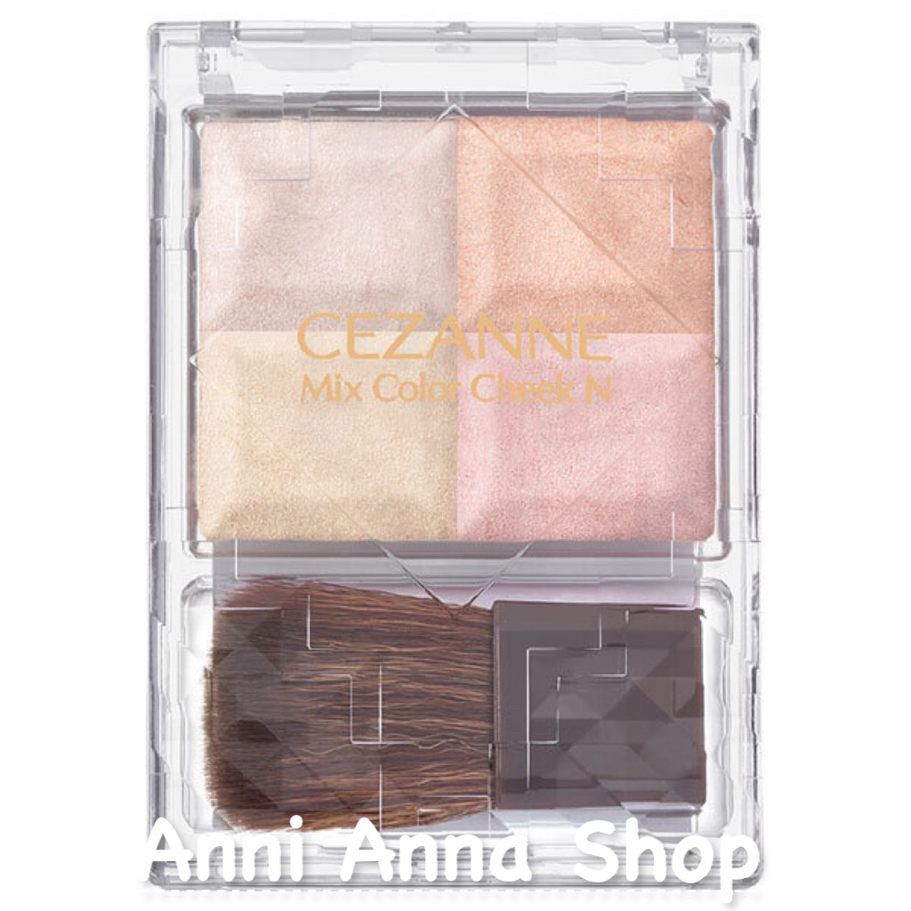 Phấn Má Hồng Mix Color Cheek N/10 Pale Highlight Cezanne