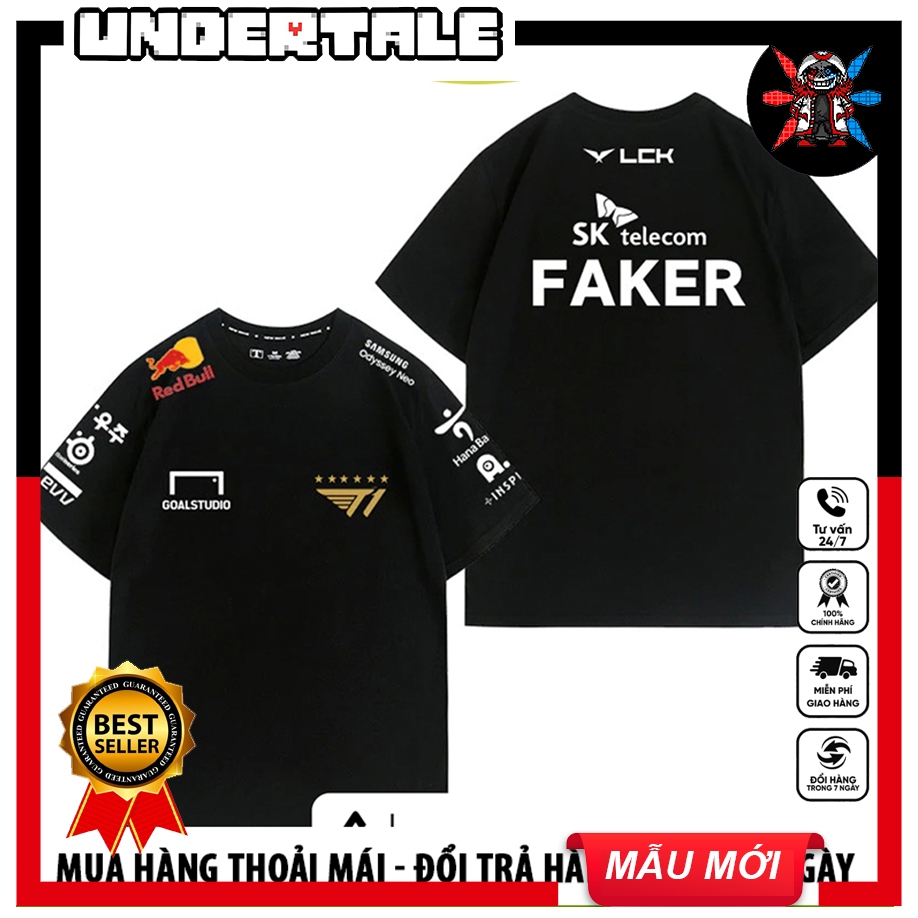 Áo Thun T1 6 sao vô địch - BL Manhwa Passion - Sabbath Crew team black jinx Từ Webtoon Asian cực chấ