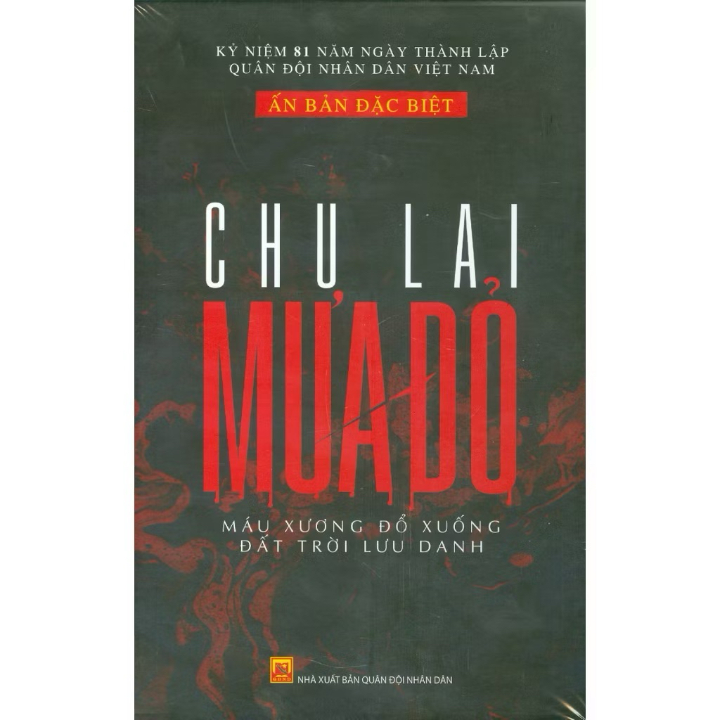 Sách - Mưa Đỏ ( Bản đặc biệt )