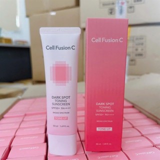  Kem Chống Nắng Nâng Tone Cell Fusion C Toning Suncreen 100 SPF 50+PA++++ 50ml Hàn Quốc 