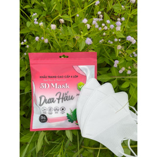  Thùng 400 Chiếc Khẩu Trang 5D Dưa hấu 4 Lớp  45 - 75kg  