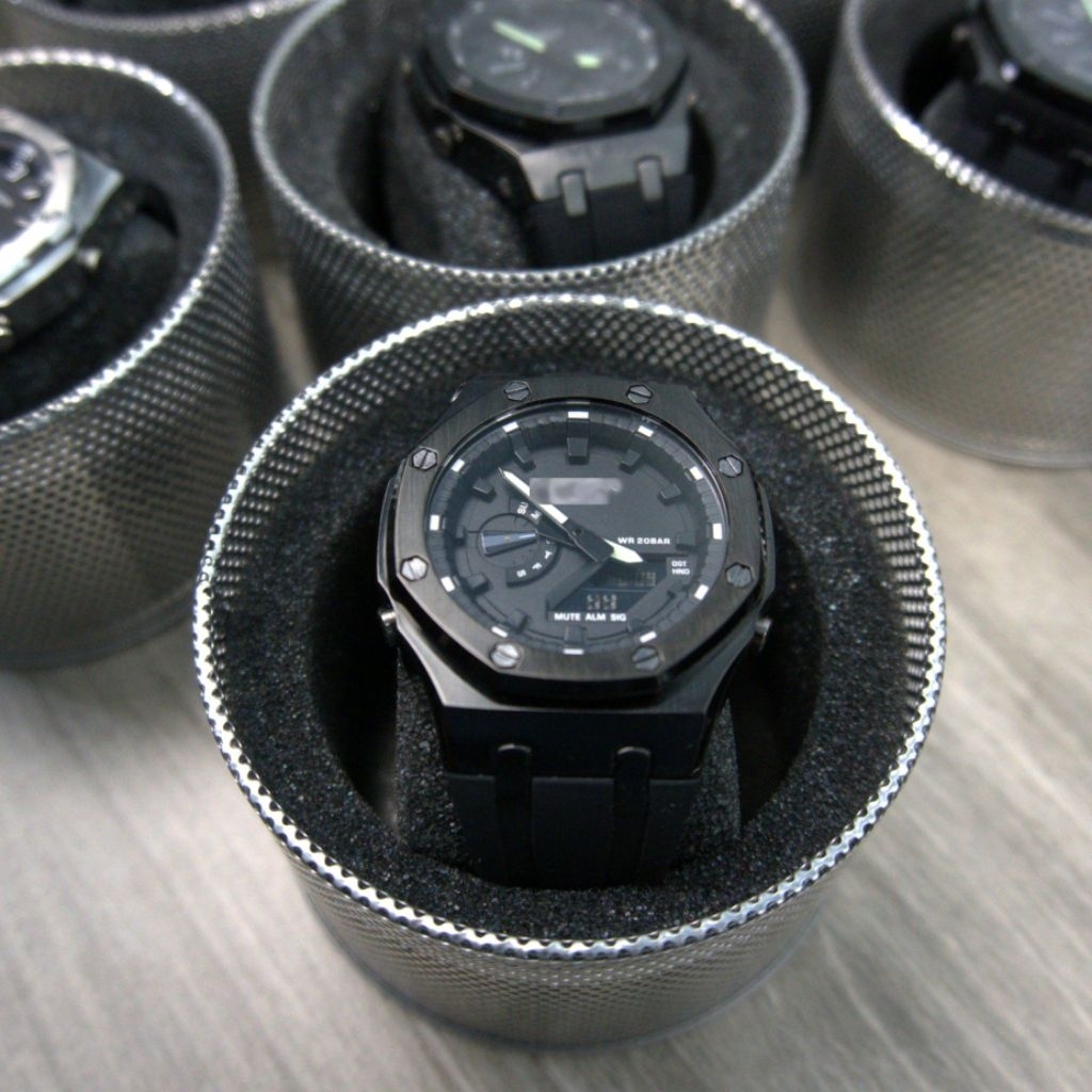 Đồng hồ nam Autolight Đeo Tay Watch Led Dây Silicon Chống Va Đập, Chống Nước 5ATM, 5 Chế Độ Báo Thức