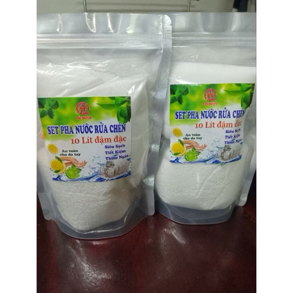 Bột pha nước rửa chén 10l