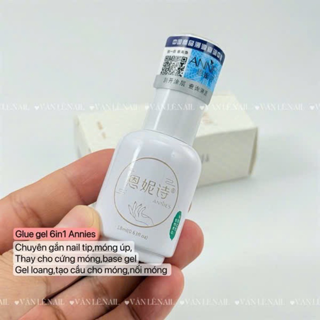 Glue Gel Dán Móng Úp 6 Trong 1