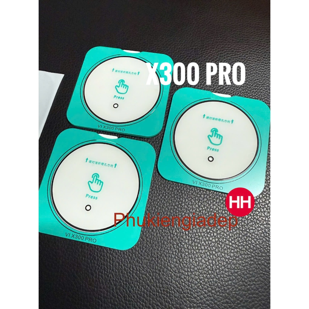 Kính cường lực CAMERA Vivo X300, X300 Pro KHUNG TỰ DÁN