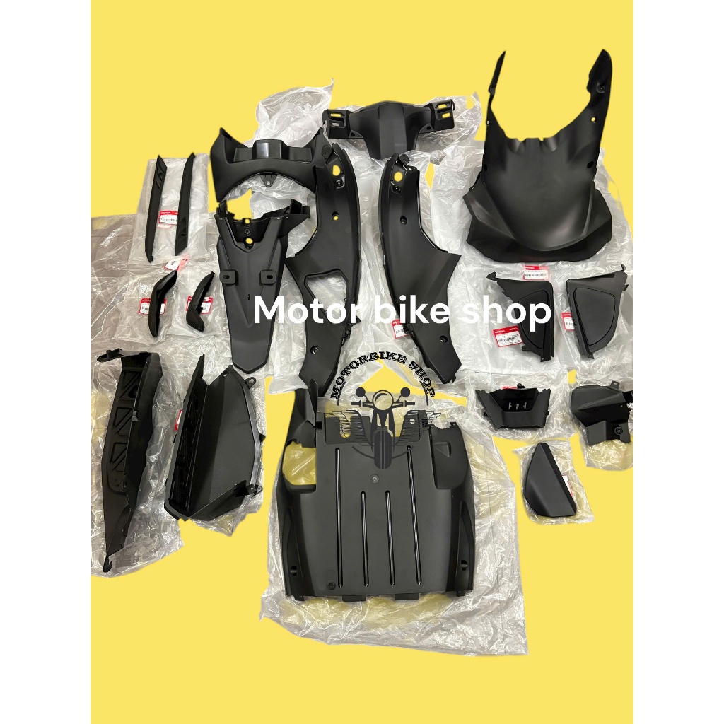 nhựa nhám đen dàn áo xe AB 110 bình xăng con 2009-2010 chính hãng