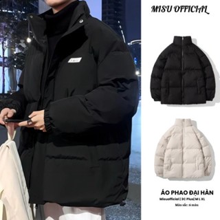 Áo Khoác Phao Nam Nữ Trần Bông 3 Lớp Đại Hàn Hàng Cao Cấp. Áo khoác mùa đông BASIC HOT HIT 2025