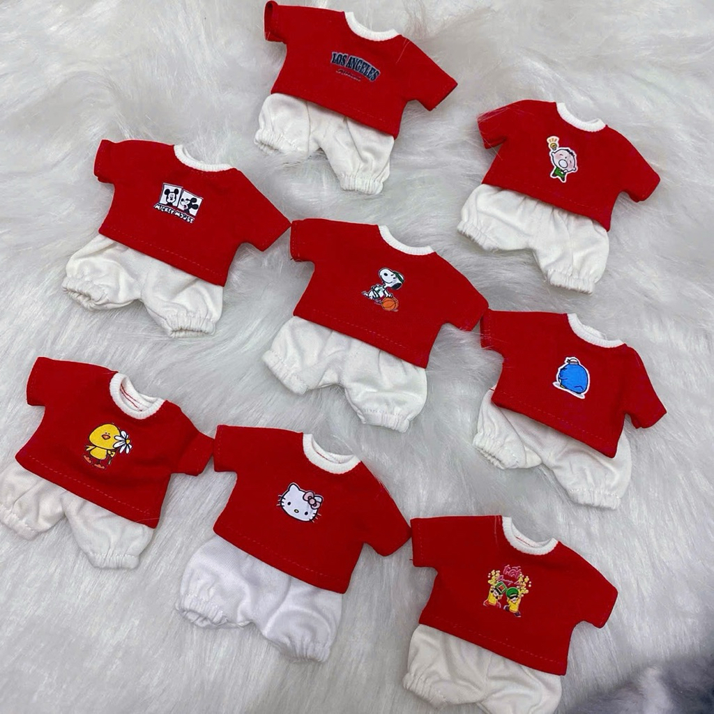 MẪU QUẦN ÁO BỘ TẾT NAM ĐA DẠNG HOẠT TIẾT BÉ DOLL 5IN [GIAO MẪU NGẪU NHIÊN ] SẼ