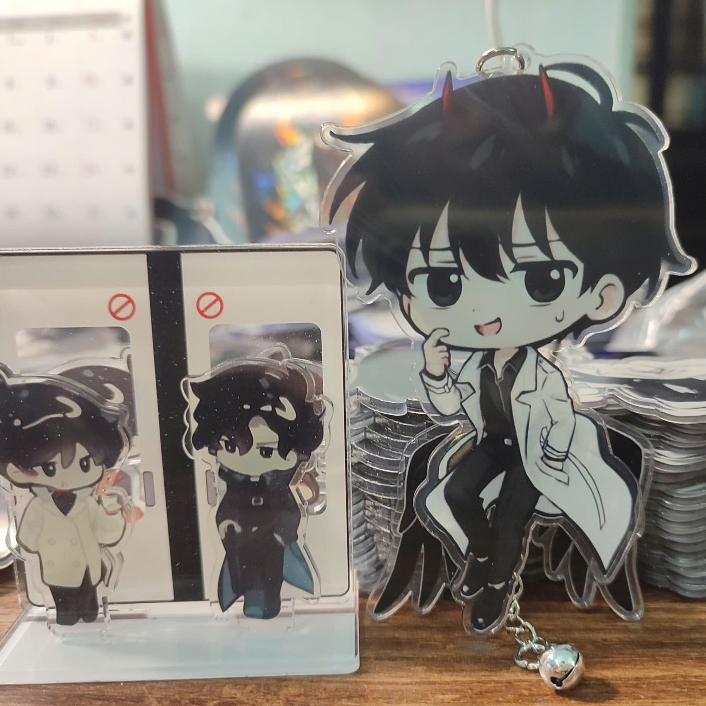 ORV Toàn Trí Độc Giả - Kim Dokja keychain 10cm "Dokja lại muốn bay đi rồi"